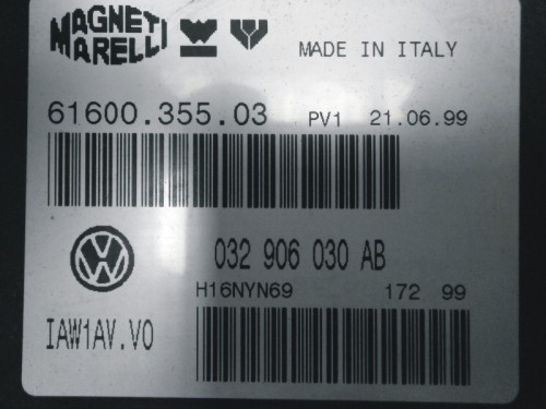 Riadiaca jednotka motora VW Polo (6N1) 1.6