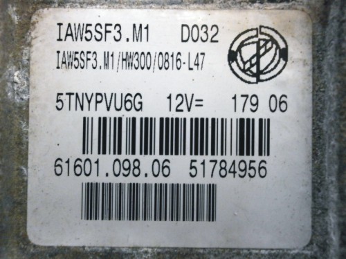 Riadiaca jednotka motora Fiat Grande Punto 1.2 8V