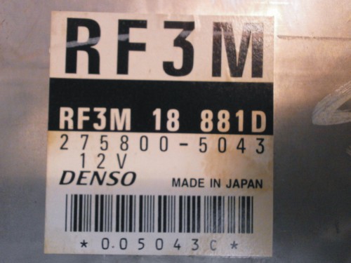 Riadiaca jednotka motora Mazda 626 2.0 DITD RF3M18881D