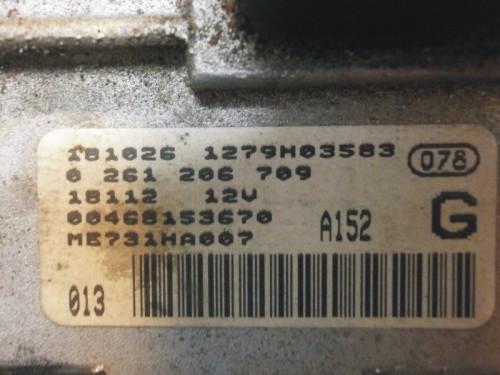 Riadiaca jednotka motora Alfa Romeo 156 2.0 16V TS
