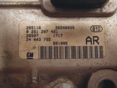 Riadiaca jednotka motora Opel Corsa C 1.0