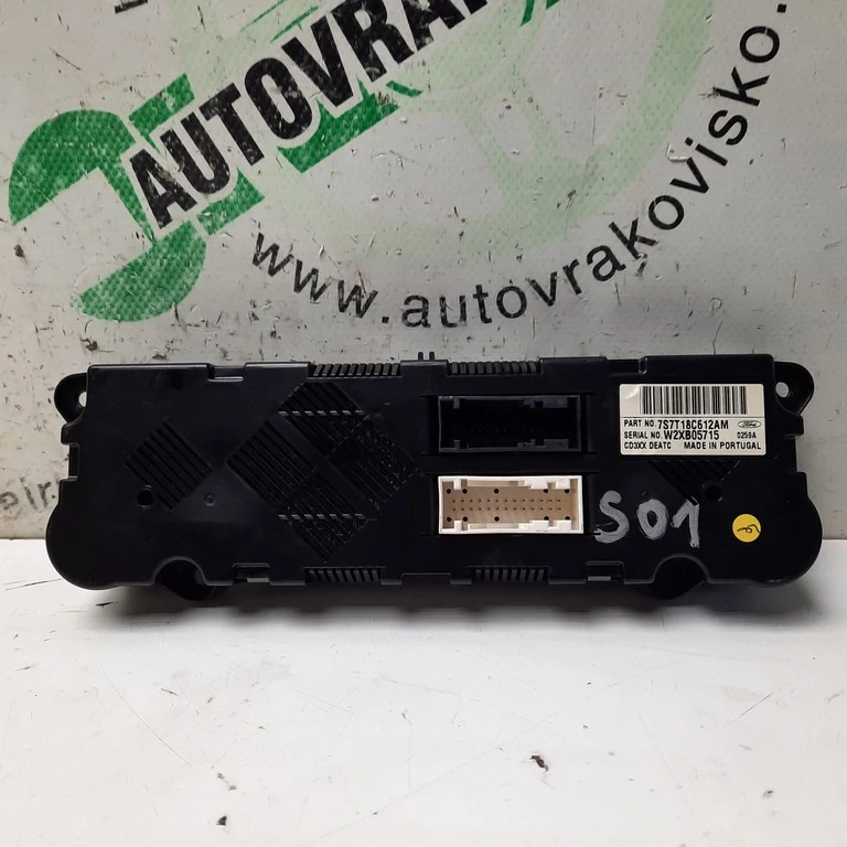Ovládač kúrenia Ford Mondeo MK4 7S7T18C612AM