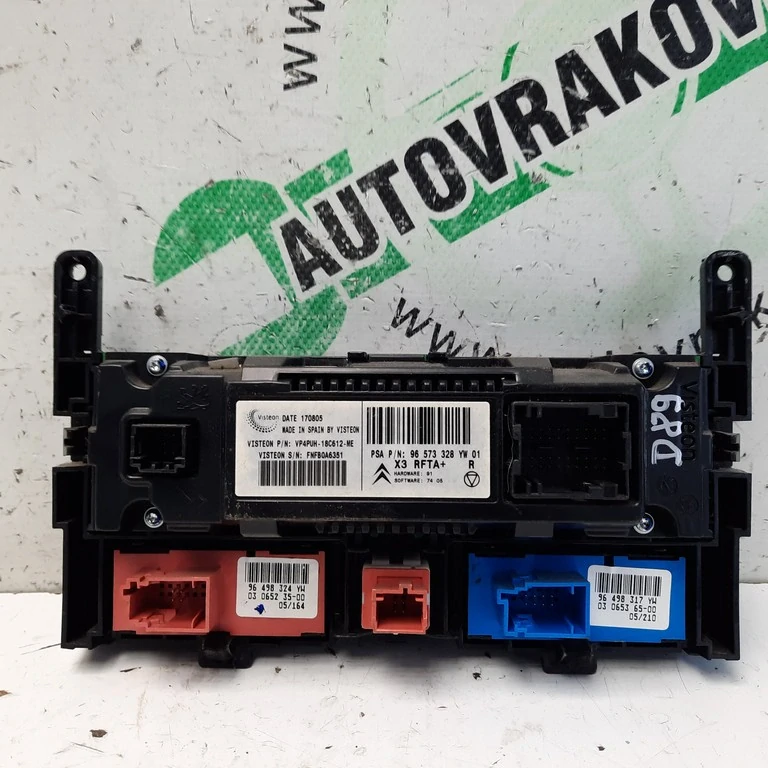 Ovládač kúrenia Citroen C5 II break 96573328YW