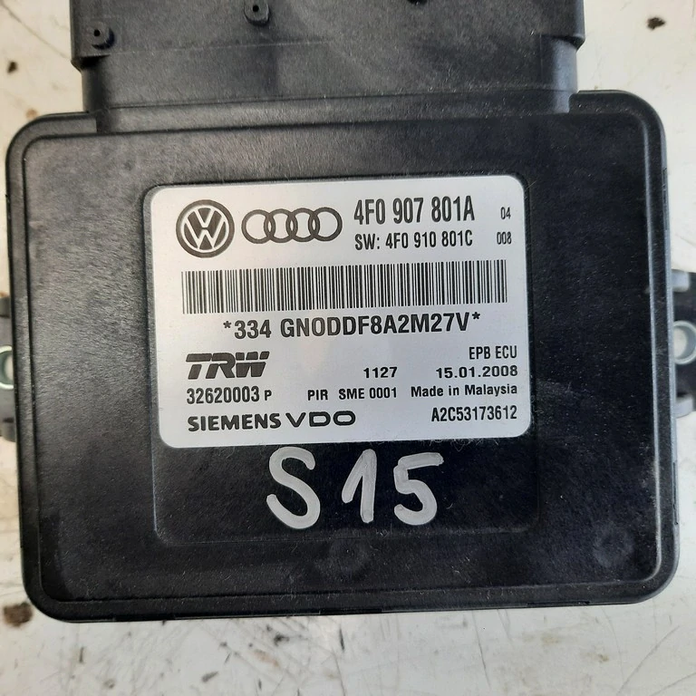 Riadiaca jednotka Audi A6 C6 4F0907801A