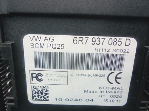 Komfortka VW Polo 6R7937085D