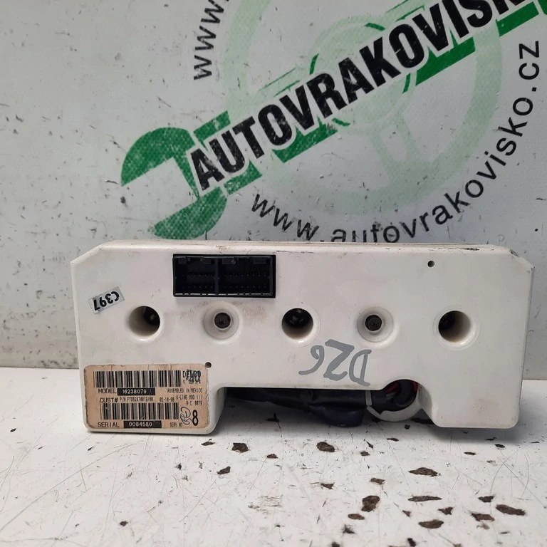 Ovládač kúrenia Alfa Romeo 156 16238079