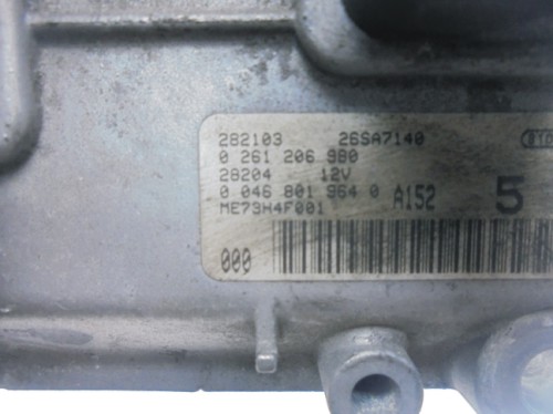 Riadiaca jednotka motora Fiat Punto 1.2 16V 0261206980