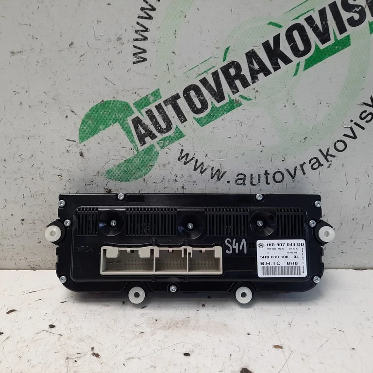 Ovládač kúrenia Volkswagen Golf V 1K0907044DD