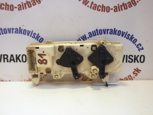 Ovládač kúrenia Renault Megane Scenic 651942P