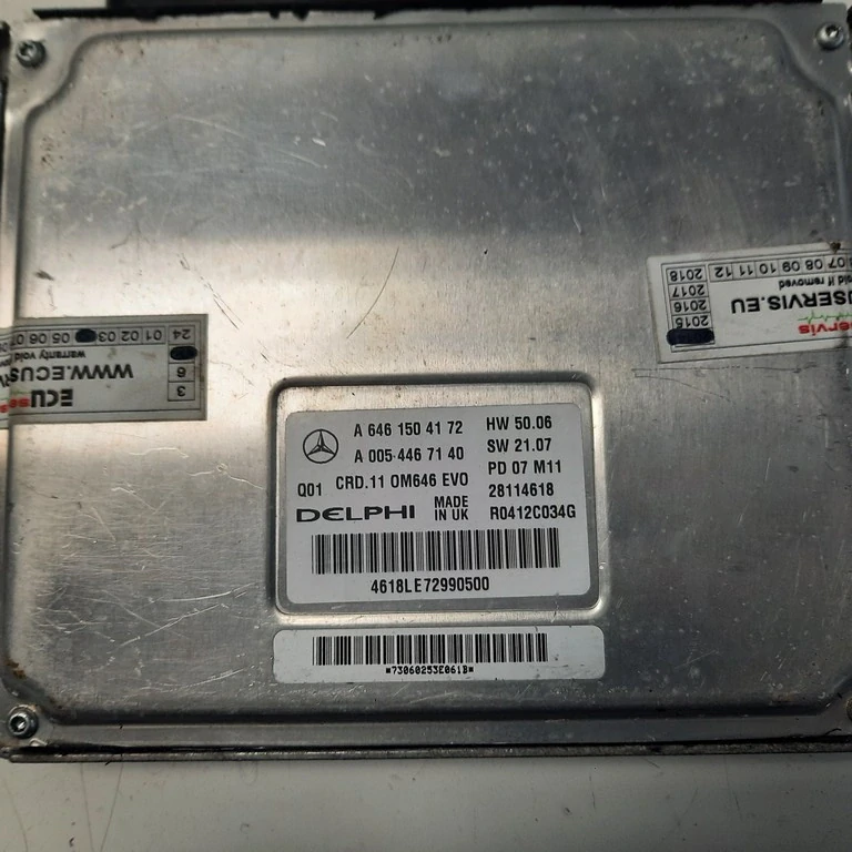 Riadiaca jednotka motora Mercedes C W204 A6461504172