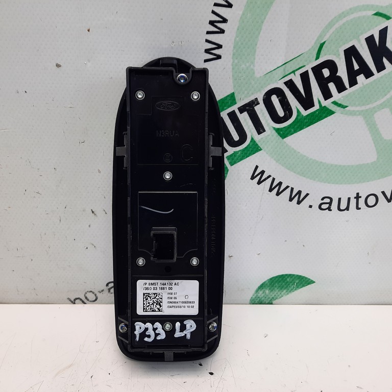 Vypínač okna vodič Ford C-Max 8M5T-14A132-AC 8M5T14A132AC
