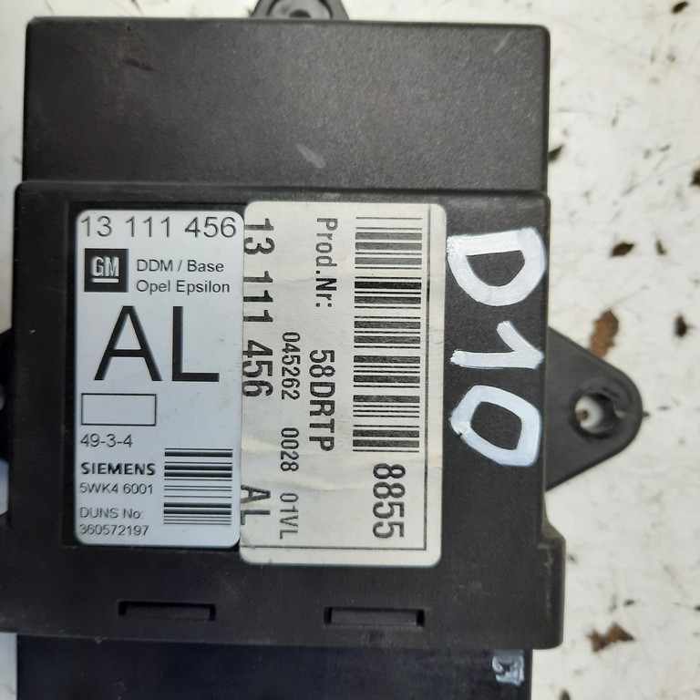 Riadiaca jednotka Opel Signum 13111456