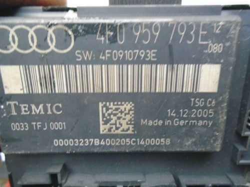 Komfortka Audi A6 4F0959793E
