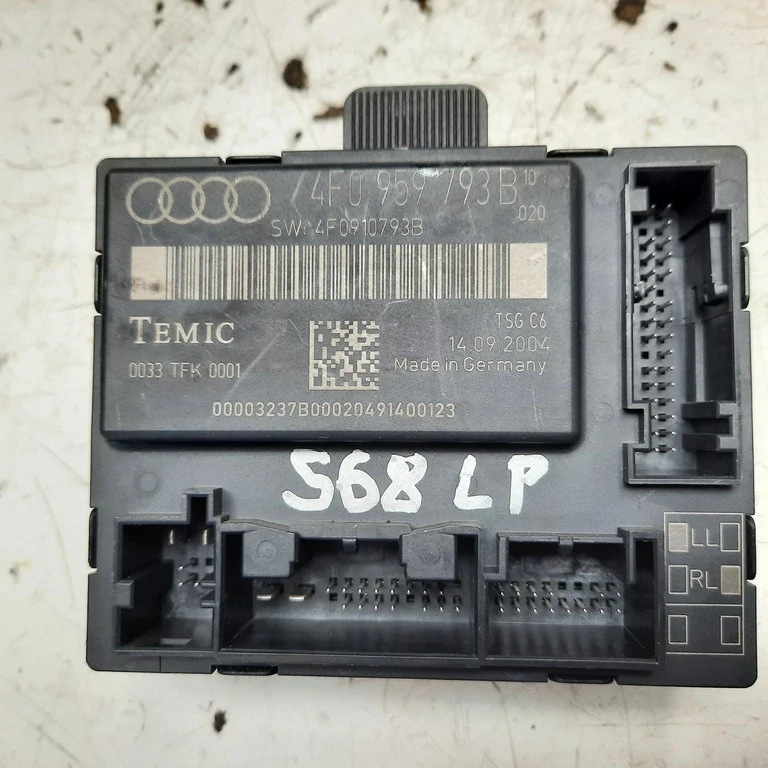 Riadiaca jednotka lave predné dvere Audi A6 C6 4F0959793B