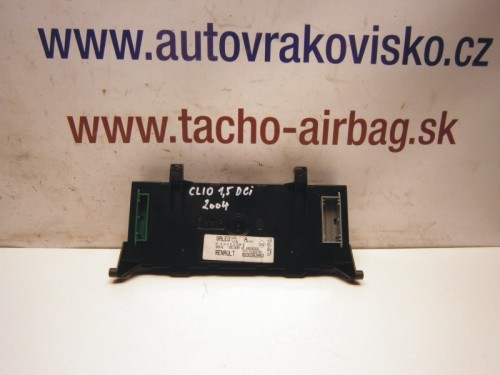 Ovládač kúrenia Renault Clio II 8200352853