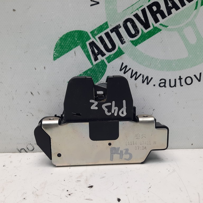 Zámok 5 dvere kufor Peugeot 301 9151487499 9677220380