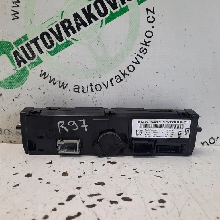 Ovládač kúrenia BMW 1 E81 9162983-01