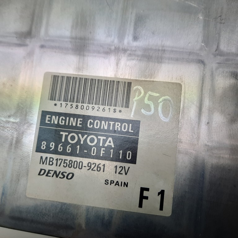 Riadiaca jednotka motora Toyota Corolla Verso 2.2 D 89661-0F110