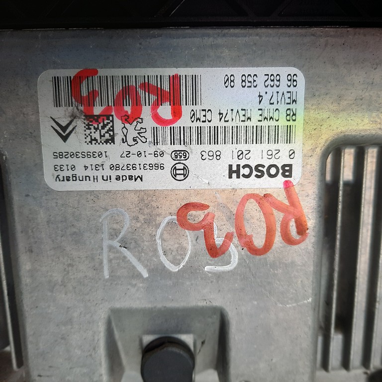 Riadiaca jednotka motora Citroen C3 Picasso 1.4 0261201863 