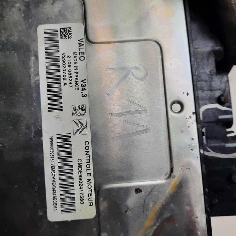 Riadiaca jednotka motora Peugeot 206+ 1.4 9802417580