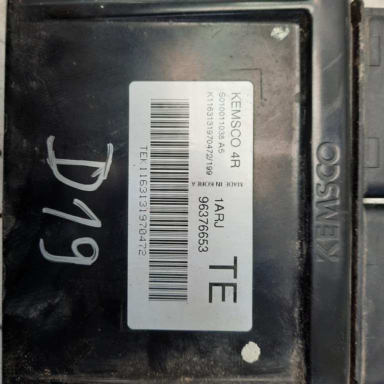 Riadiaca jednotka motora Daewoo Kalos 1.2 96376653