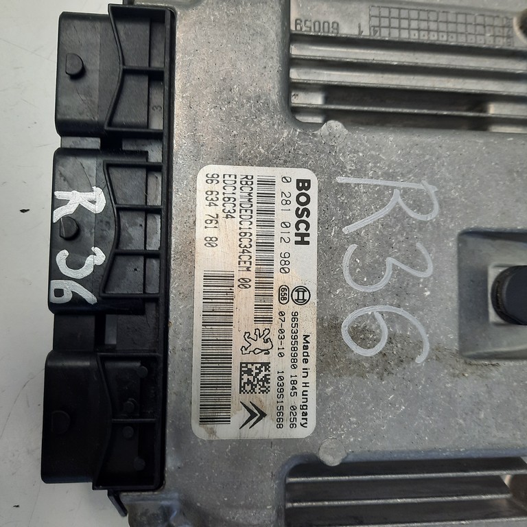 Riadiaca jednotka motora Citroen C4 Grand Picasso 1.6 HDI 0281012980 