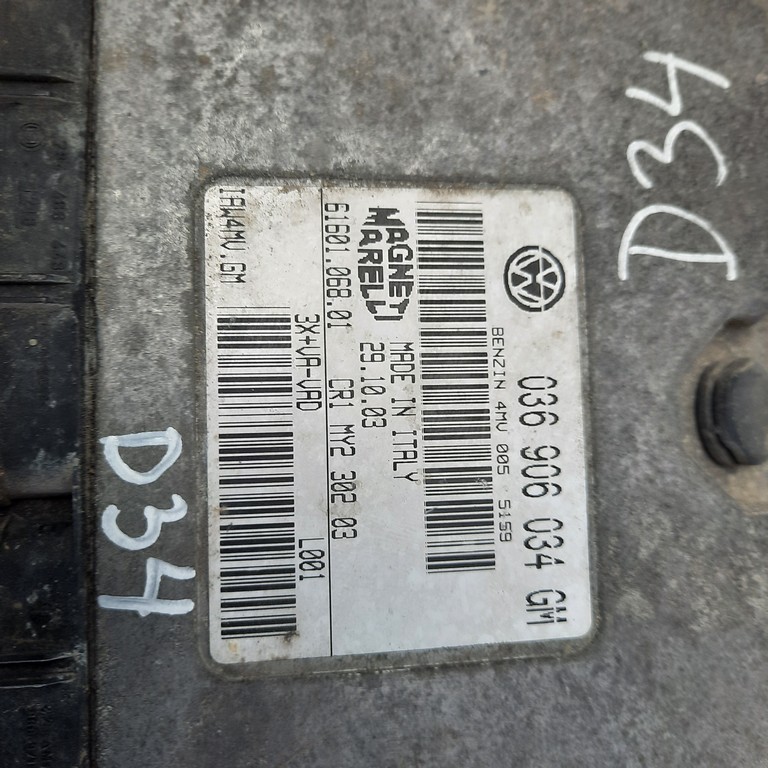 Riadiaca jednotka motora Seat Ibiza 1.4 036906034GM