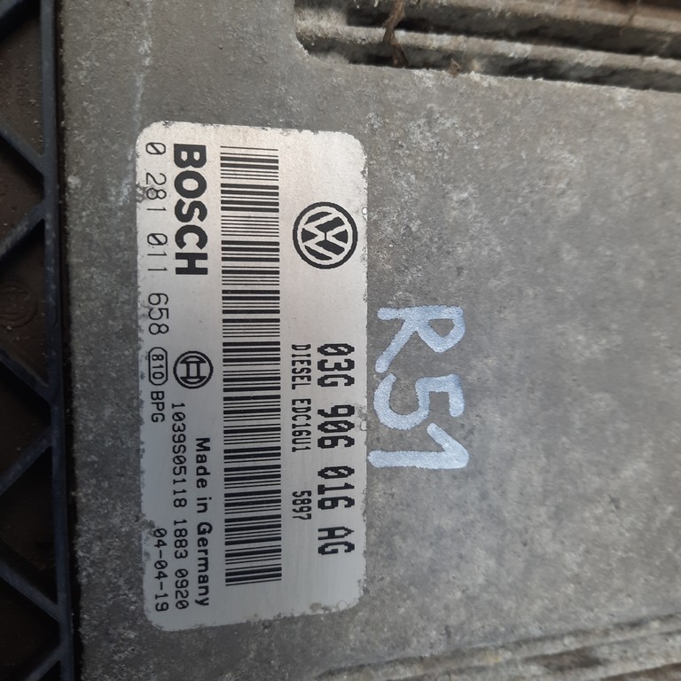 Riadiaca jednotka motora Škoda Octavia II 1.9 TDI 03G906016AG