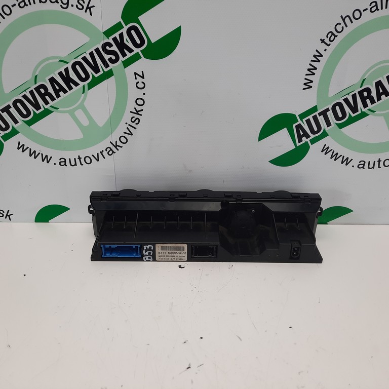 Ovládač kúrenia BMW 530D E60 E61 64116988504-01