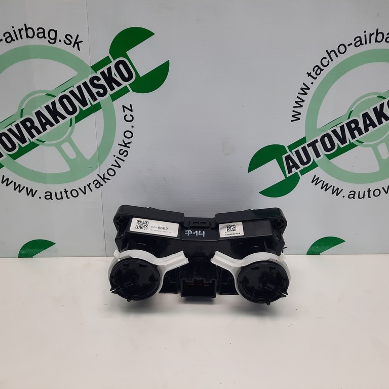 Ovládač kúrenia Chevrolet Aveo 95076682