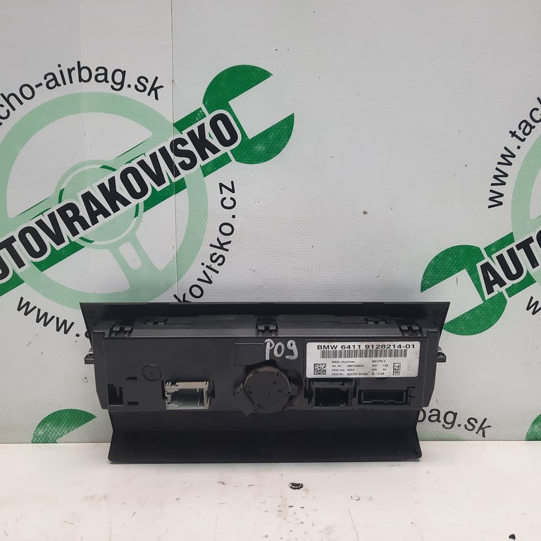 Ovládač kúrenia BMW 320D 9128214-01