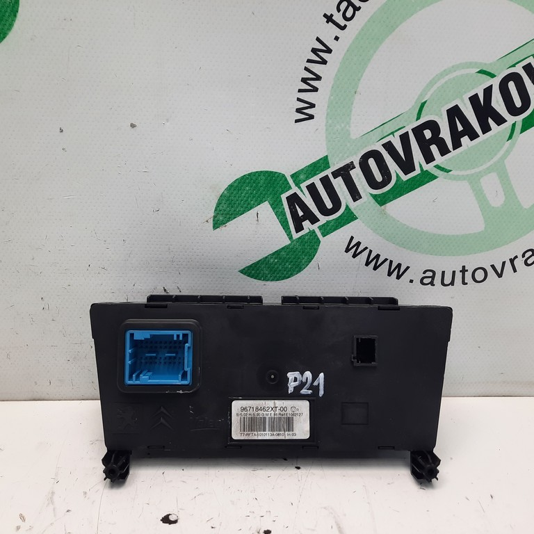 Ovládač kúrenia Peugeot 308 I 96718462XT