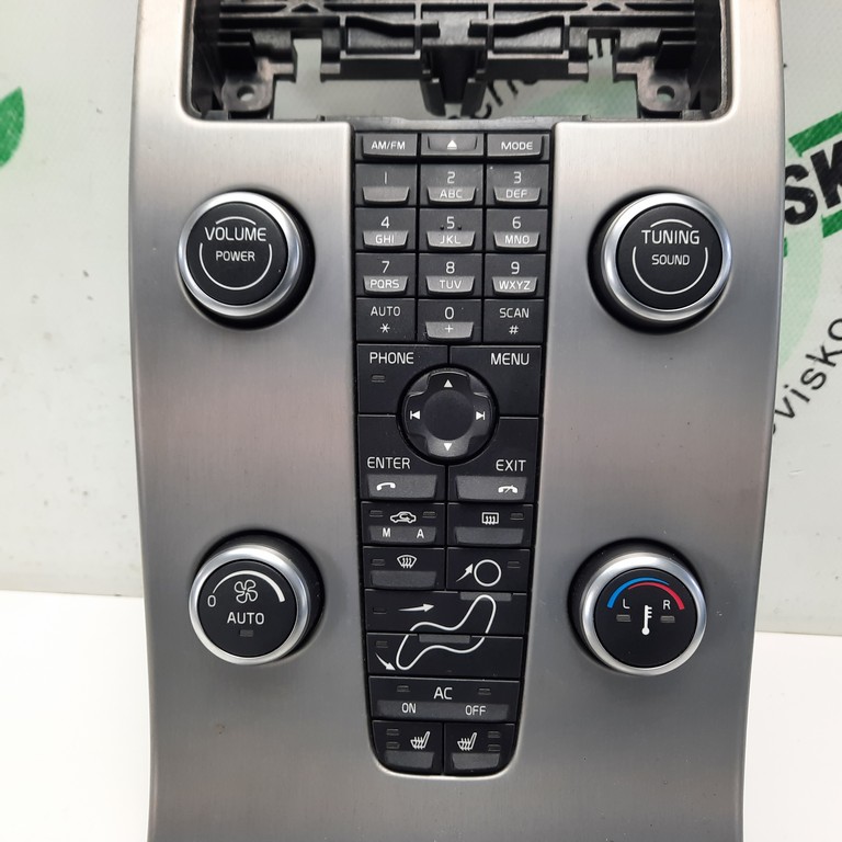 Ovládač kúrenia Volvo V50 