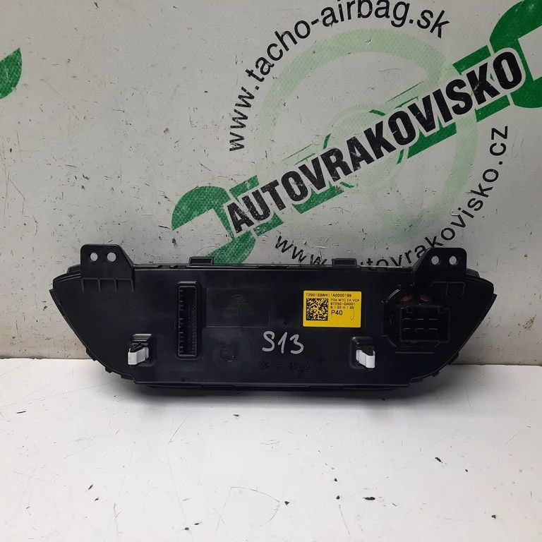 Ovládač kúrenia Hyundai i30 97250-G4001