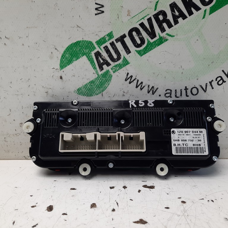 Ovládač kúrenia Škoda Octavia II 1Z0907044M