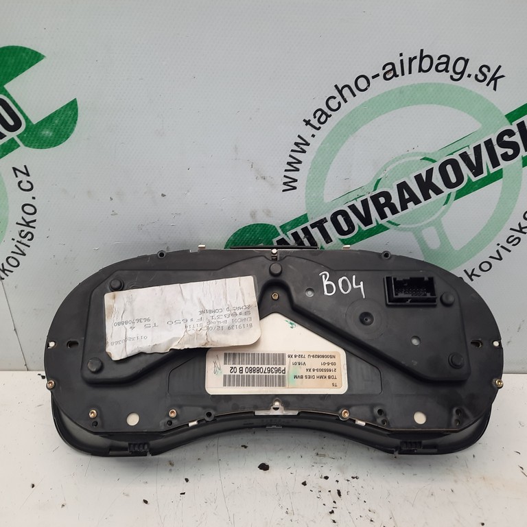 Tachometer Peugeot 307 9636708880