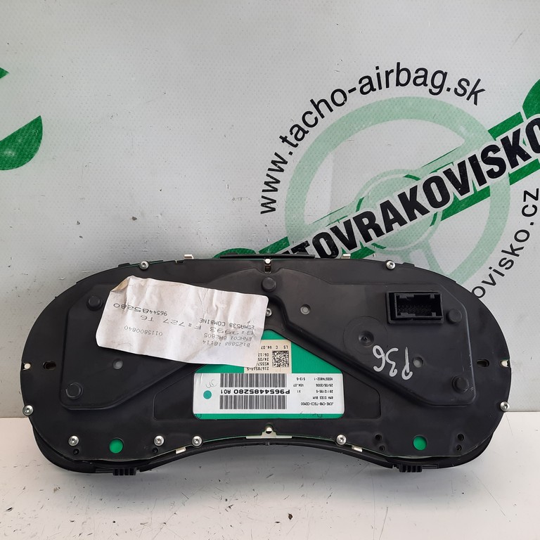 Tachometer Peugeot 307 9654485280