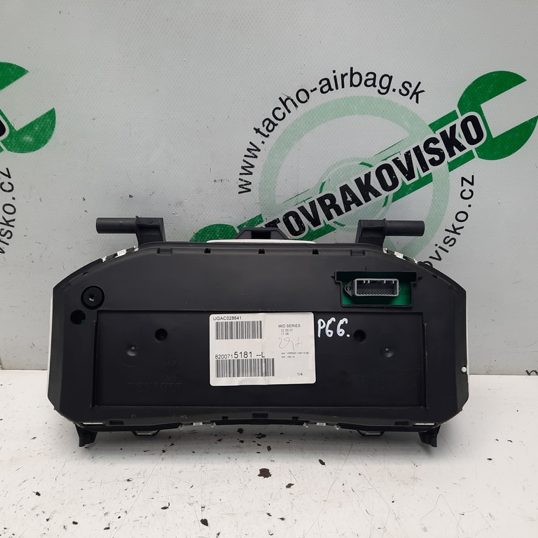 Tachometer Renault Clio 8200715181