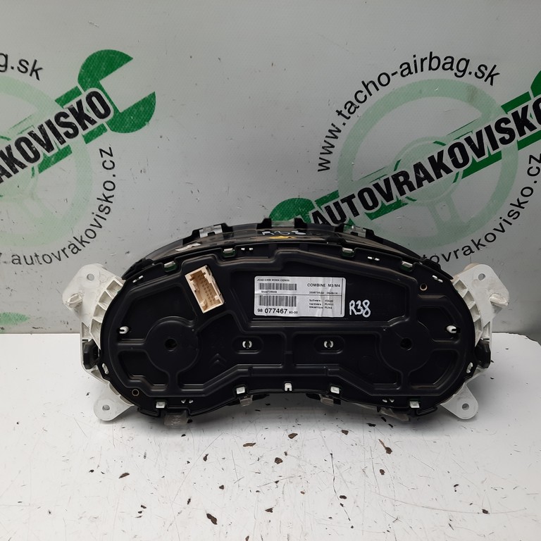 Tachometer Citroen C-Elyseé 9807746780