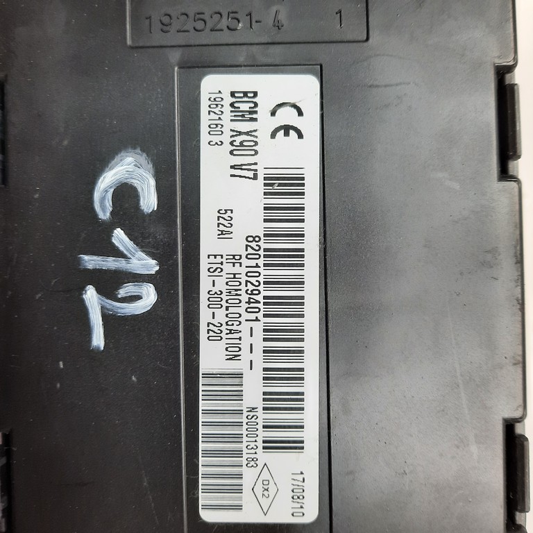 Riadiaca jednotka BCM Dacia Logan 8201029401 