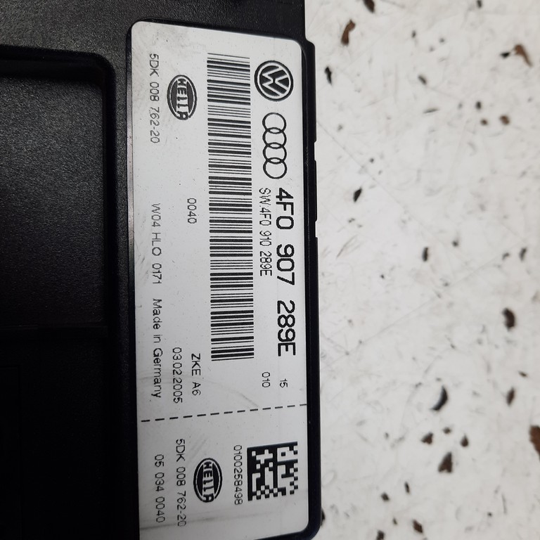 Riadiaca jednotka BCM Audi A6 4F0907289E 