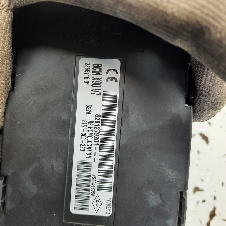 Riadiaca jednotka BCM Dacia Sandero I 8201279201