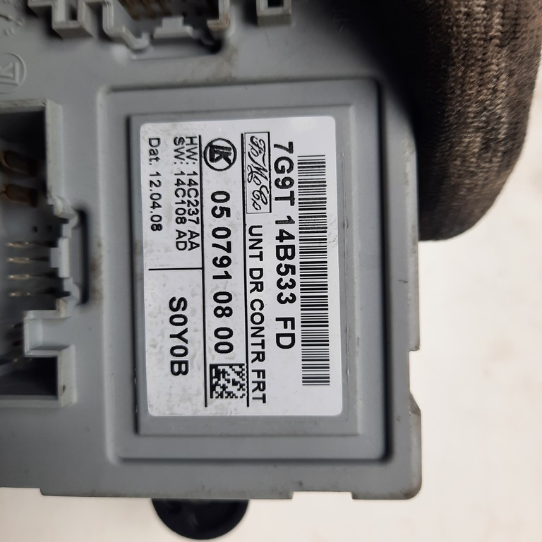 Riadiaca jednotka pravé predné dvere Ford S-Max 7G9T14B533FD