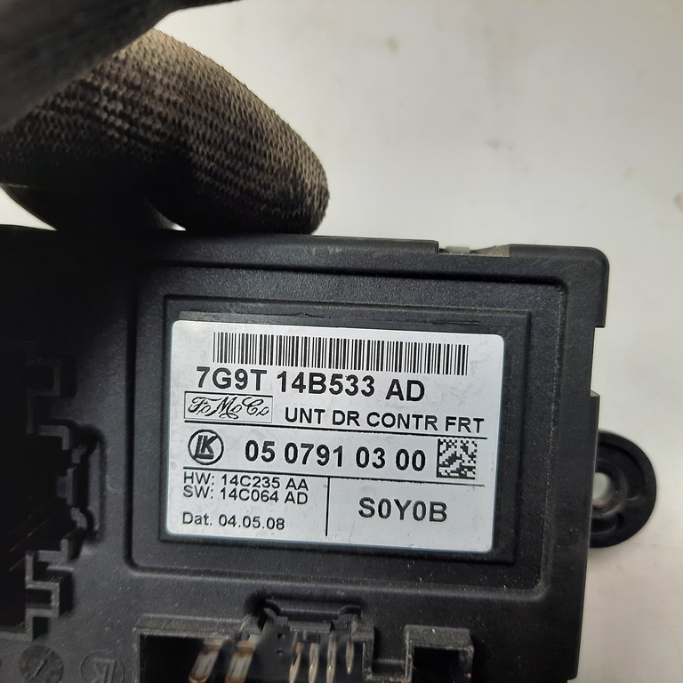 Riadiaca jednotka ľavé predné dvere Ford S-Max 7G9T14B533AD