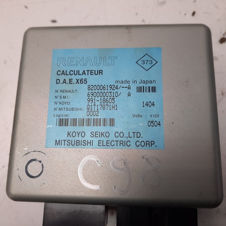 Riadiaca jednotka elektrický posilňovač Renault Clio II 8200061924 