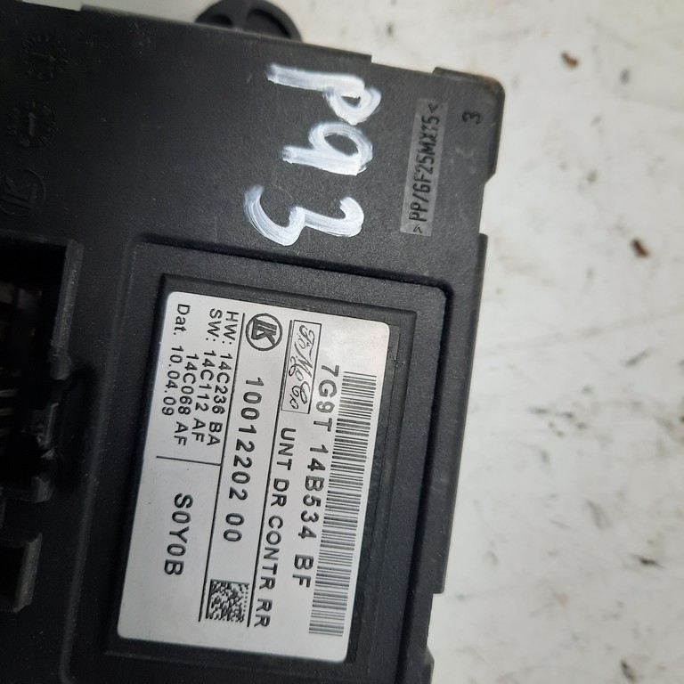 Riadiaca jednotka pravé predné dvere Ford Mondeo MK4 7G9T14B534BF