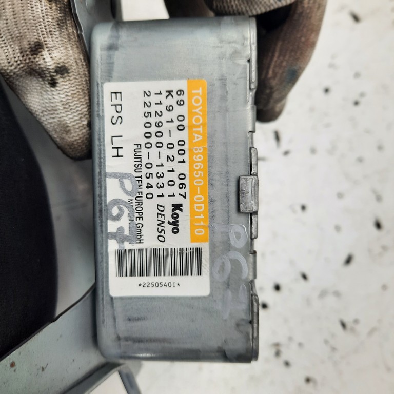 Riadiaca jednotka elektrického riadenia Toyota Yaris 89650-0D110