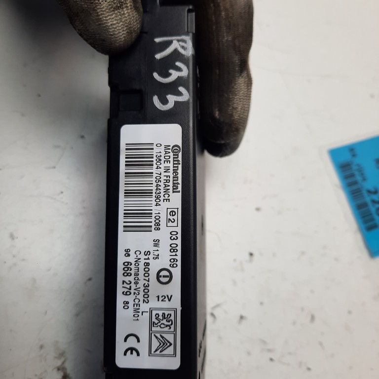 Riadiaca jednotka Peugeot 308 9666827980 S180073002