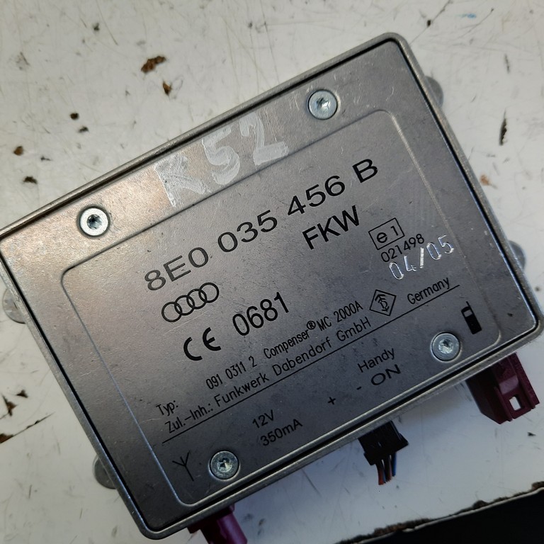 Riadiaca jednotka zosilňovač Audi A6 8E0035456B