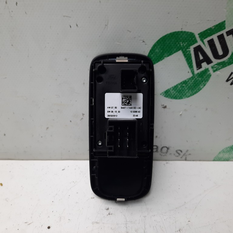 Vypínač okna vodič Ford Fiesta MK7 6A6T-14A132-AC 6A6T14A132AC